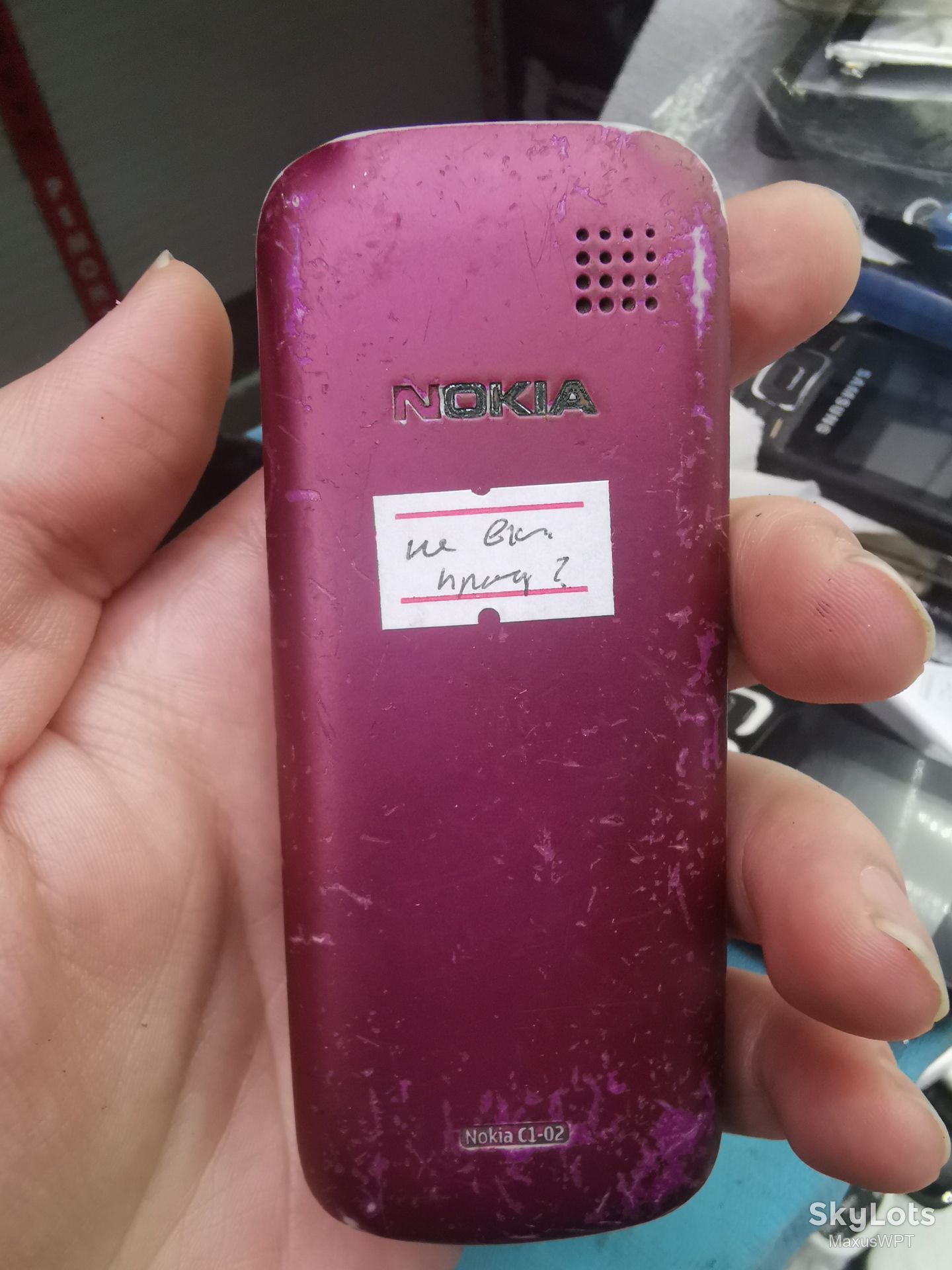 #721 Sklad Nokia c1-02 pink - фото фото фото 2