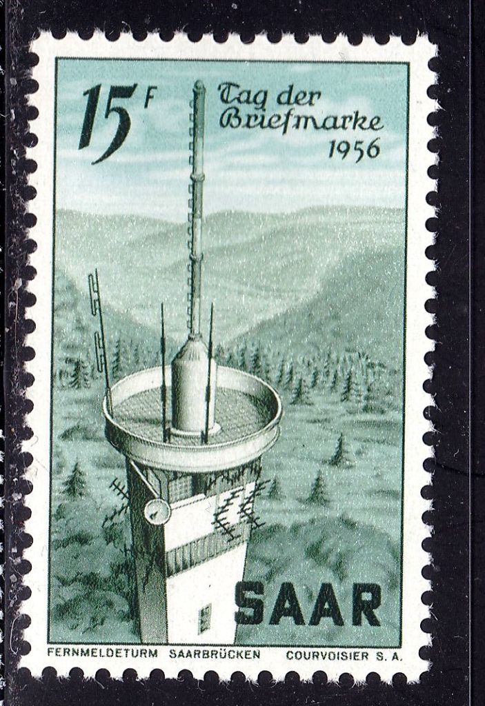СААР / SAAR  1956 г MNH - День почтовой марки - фото фото фото 0