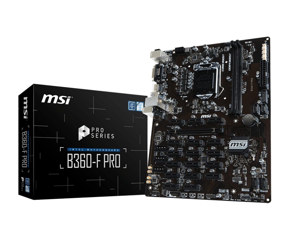 Мать 1151 v2, MSI B360-F PRO , Intel B360 chipset - фото фото фото 0