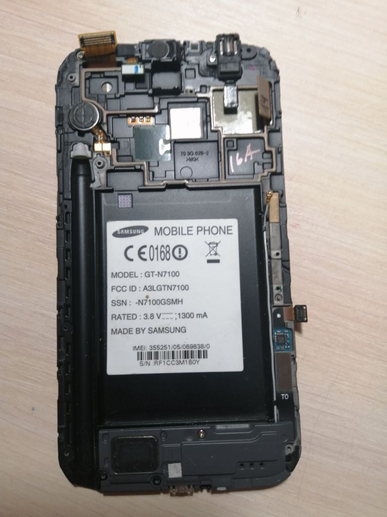 Модуль в рамке для телефона Samsung GT - N7100 - фото фото фото 1