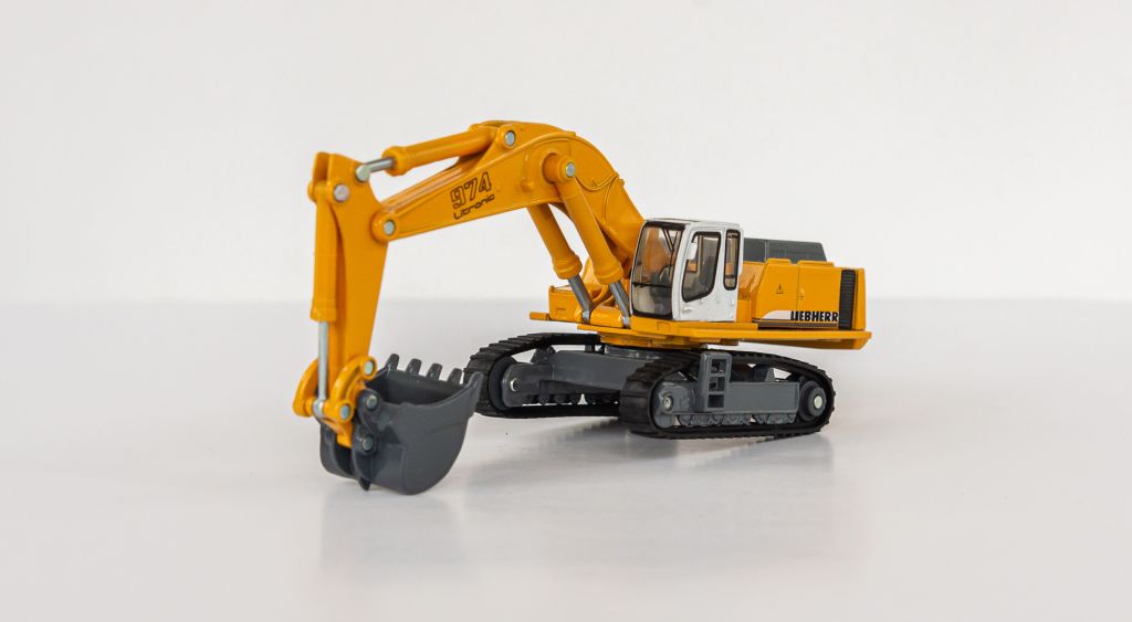 1:87 Liebherr 974 Litronic Excavator, Siku #1874 Germany - фото фото фото 2