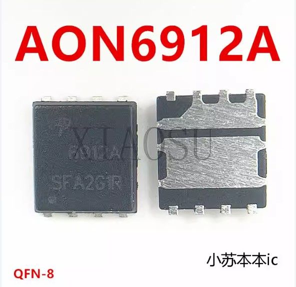N MOSFET AON6912A 6912A 6912  QFN-8 - фото фото фото 0