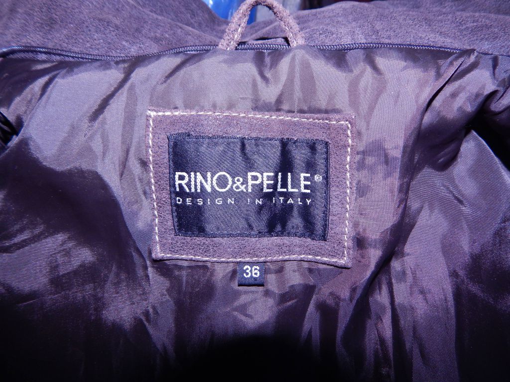 Кожаная брендовая куртка"RINO&amp;PELLE" - фото фото фото 6