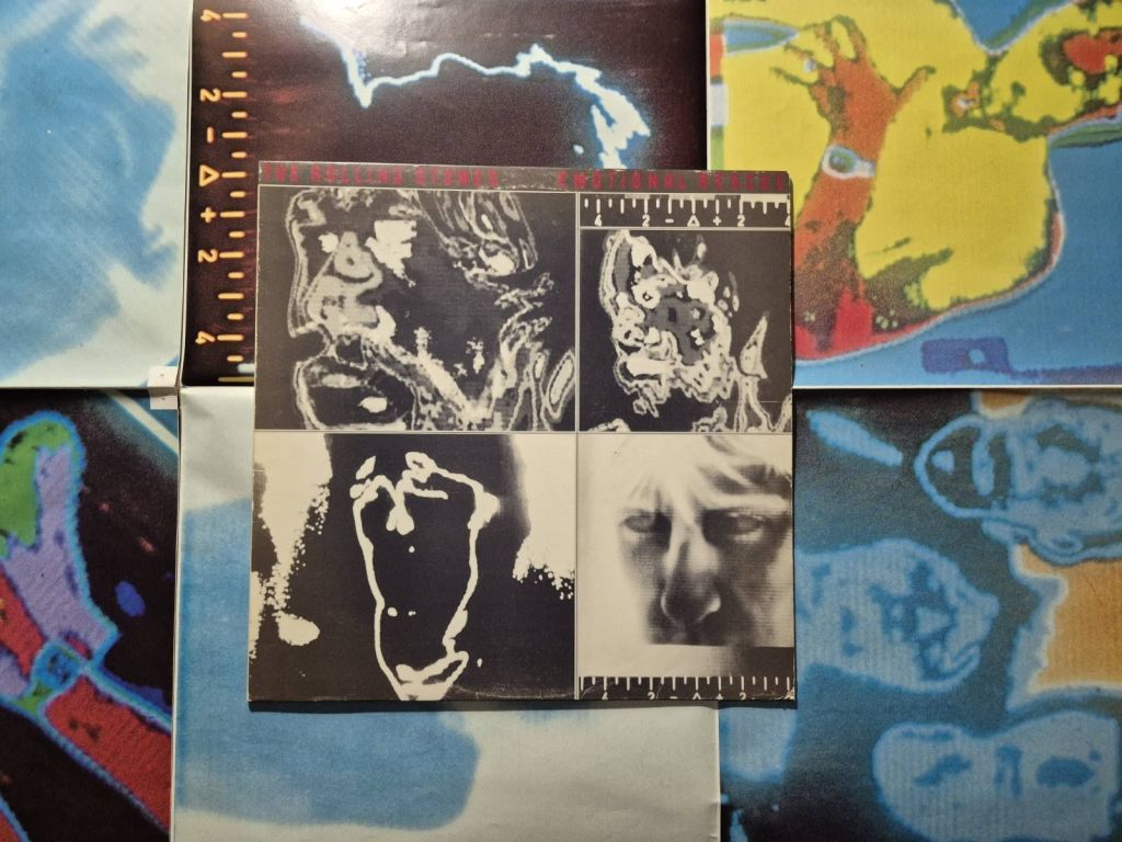 The Rolling Stones 80 "Emotional Rescue" UK 1-st press Ex/Ex - фото фото фото 0
