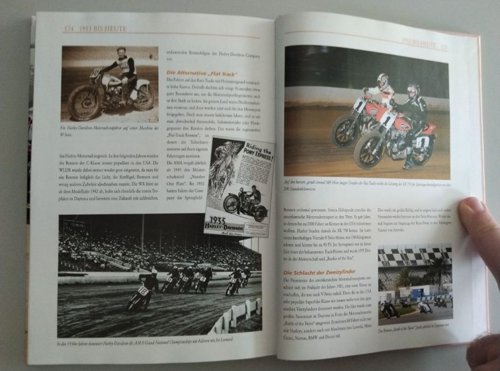 Ілюстрована книга harley-davidson німецькою мовою  (garant verlag) 2012 - фото фото фото 5