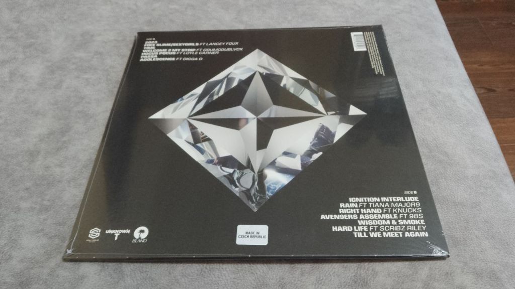 Unknown T - Blood Diamond. Limited edition marble vinyl - фото фото фото 1