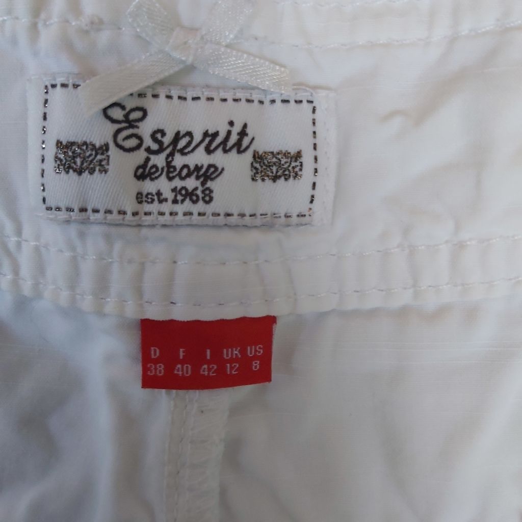 Шорты Белые Esprit p 40 - фото фото фото 2