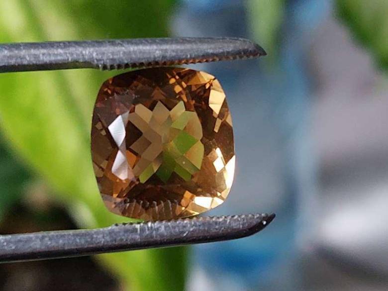 Цитрин 9.02 ct   13.6x12.7mm - фото фото фото 6