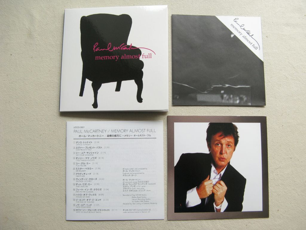 CDLP Beatles Family. Paul McCartney. Memory Almost Full. 2007. - фото фото фото 4