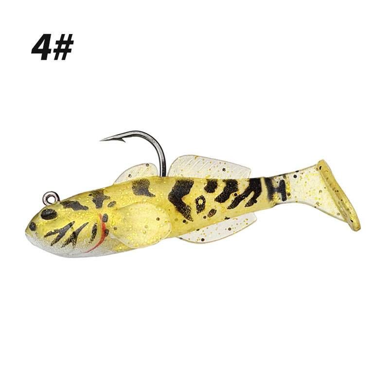 Силіконова приманка віброхвіст оснащений FishCraft GobyFin 60mm 12g #4 - фото фото фото 0