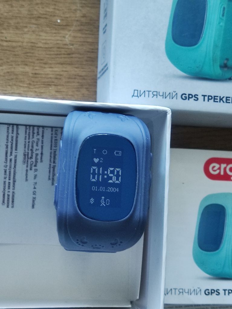 Дитячий смарт-годинник із GPS-трекером Ergo GPS Tracker Kid`s K010 - фото фото фото 1