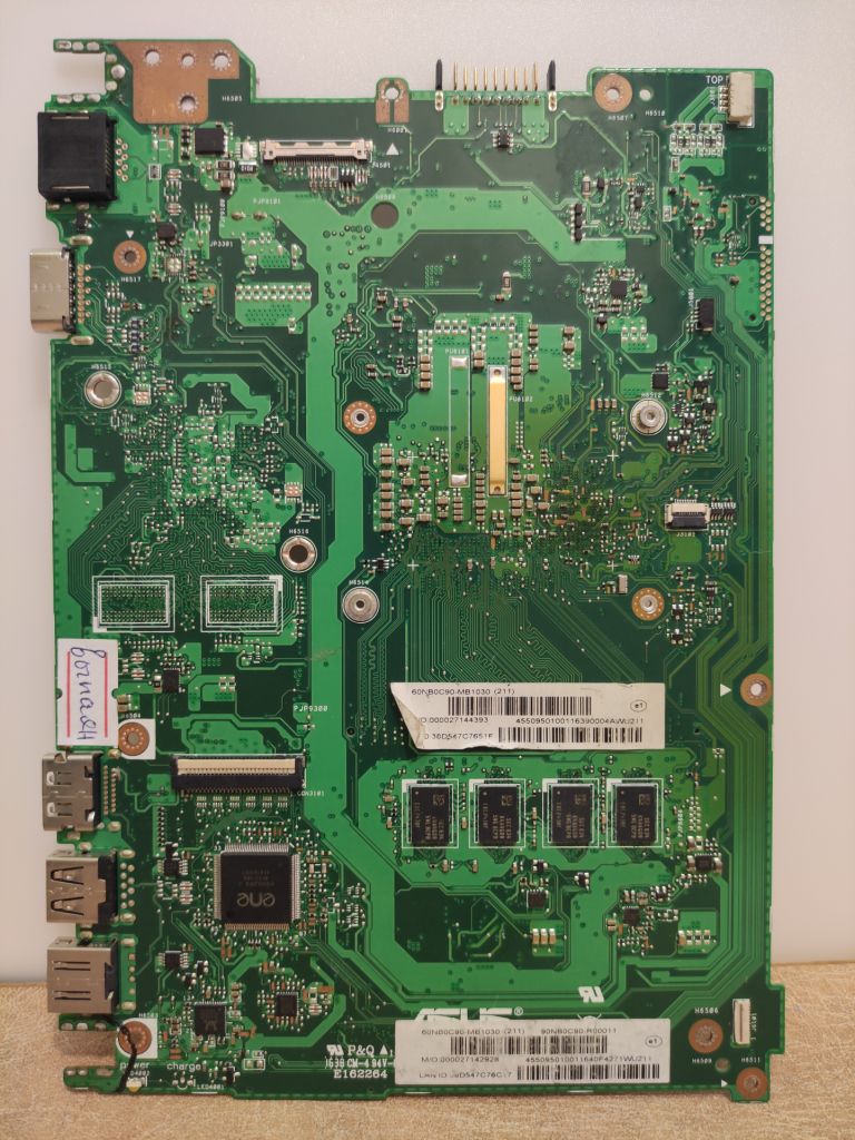 НЕ РОБОЧА Материнська плата на ASUS X144U код.МП244 - фото фото фото 3