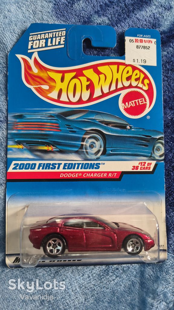 Hot Wheels 2000 First Edition Dodge Charger R/T #072 Mattel #2  @1 - фото фото фото 1