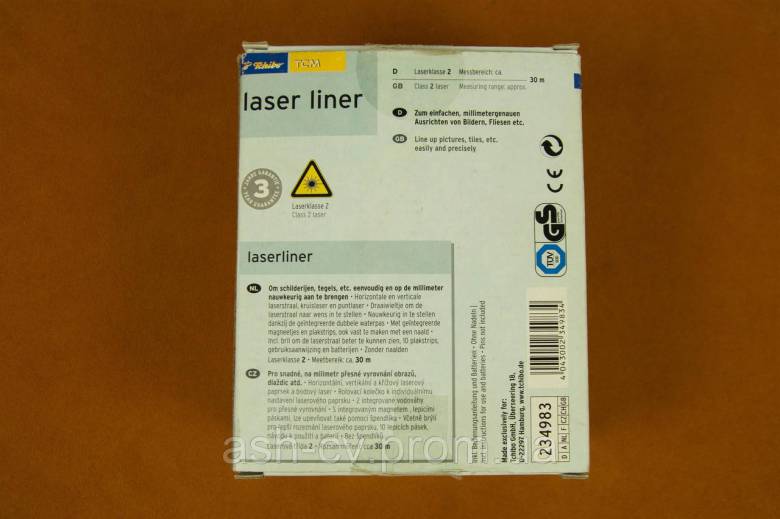 Лазерний рівень TCM Liser Liner - фото фото фото 3