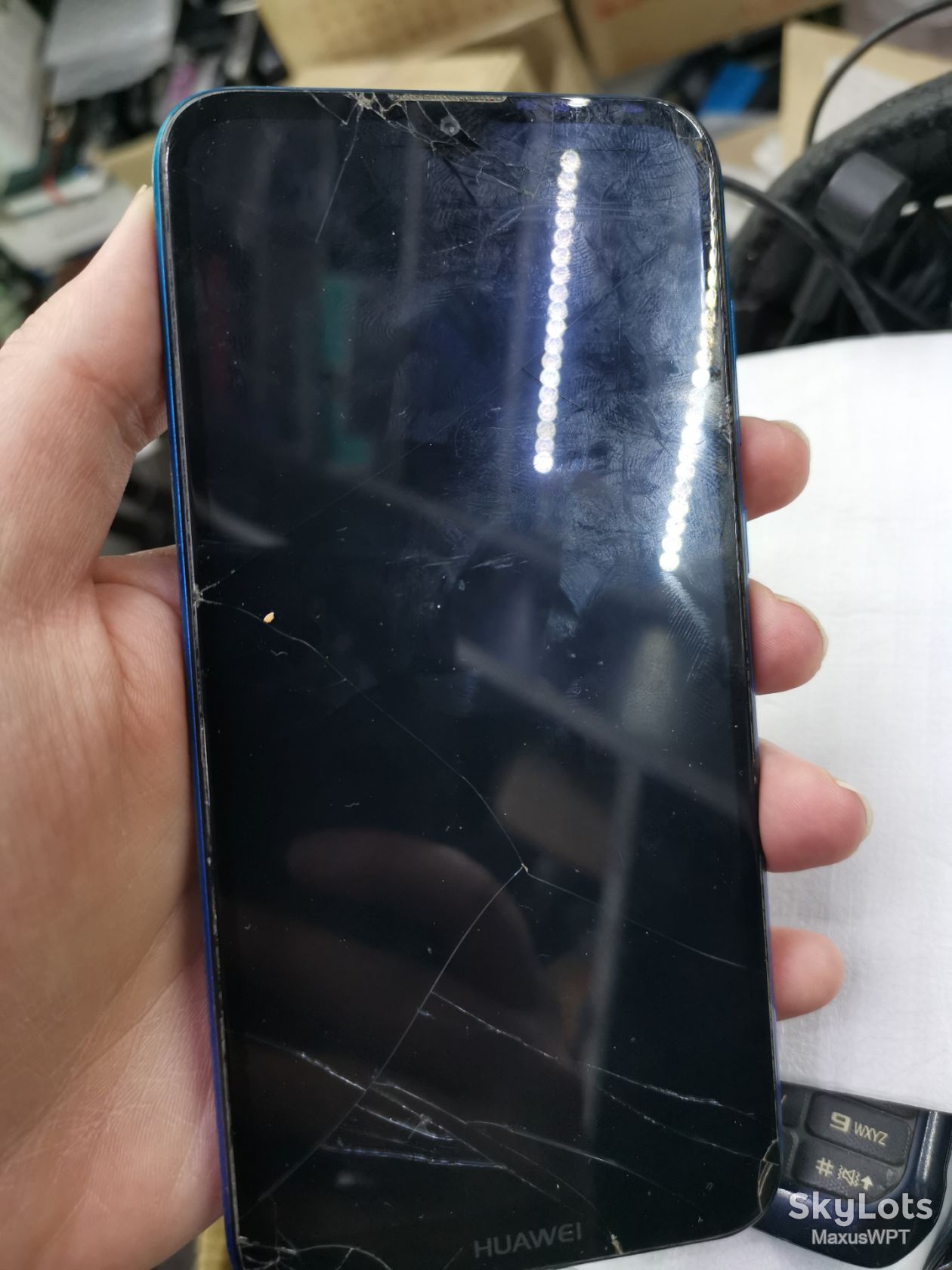 #sklad Huawei Dub-lx1 blue y7 - фото фото фото 1