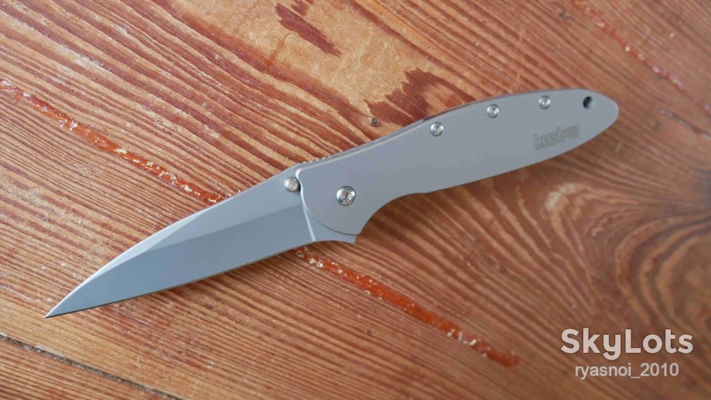 Kershaw Leek 1660 Сталь, 8Cr13MoV Grey, Replica, EDC, Frame Lock - фото фото фото 12