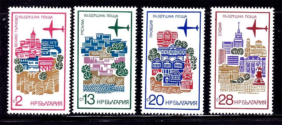 Авиация .  Болгария MNH - АВИАПОЧТА - фото фото фото 0