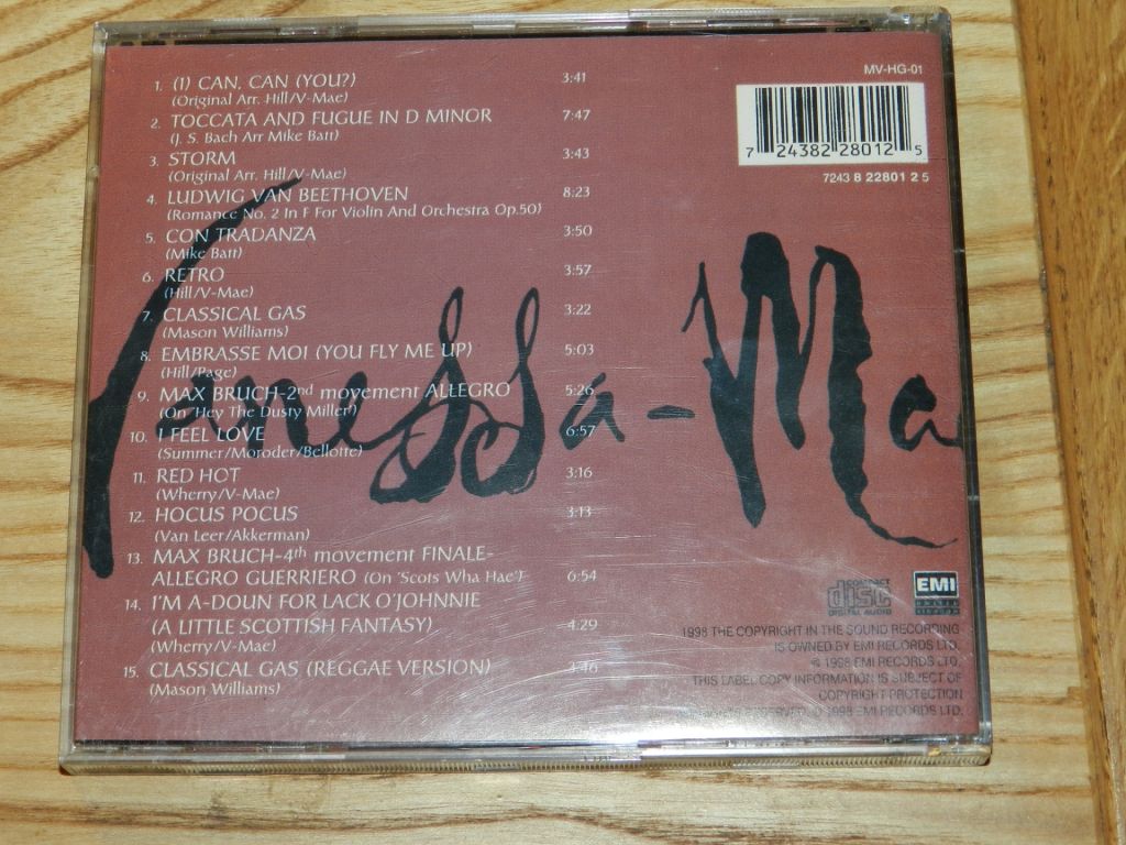 CD   Vanessa Mea - Great Hits - фото фото фото 3