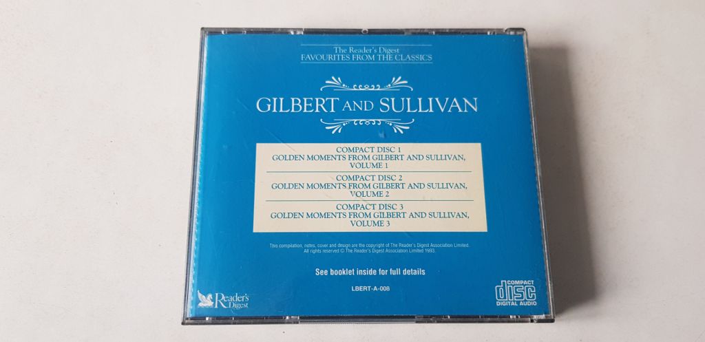 Gilbert And Sullivan 3CD фірмовий - фото фото фото 1