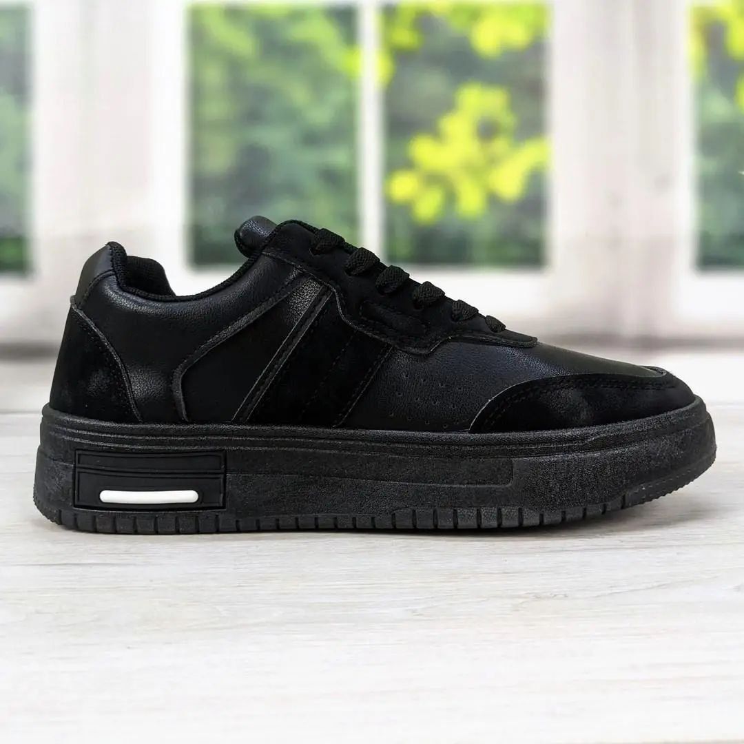 Мужские кроссовки-кеды  черные Swin shoes!  41-45р с  1 грн. - фото фото фото 6