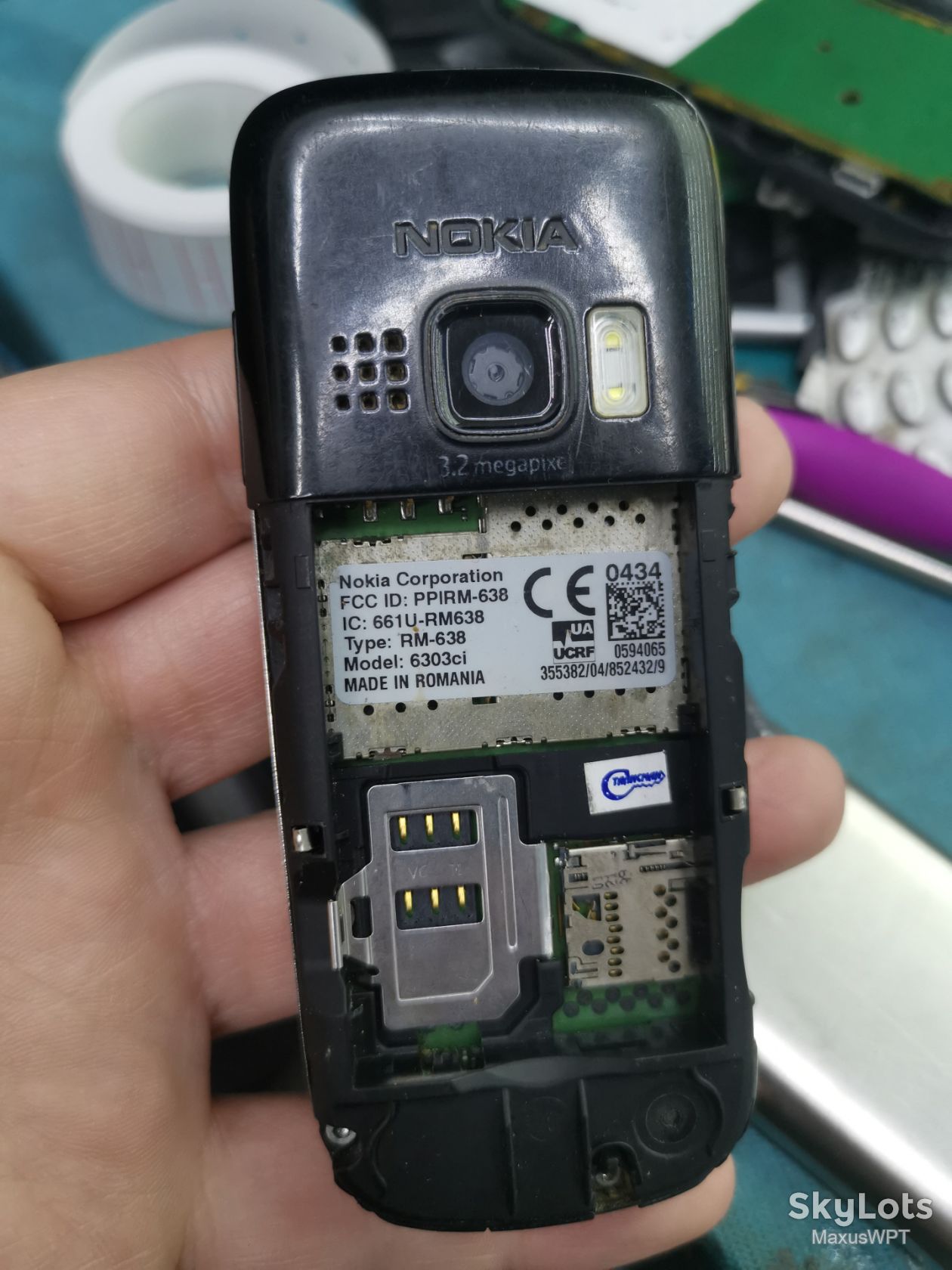 #shop Nokia 6303 432/9 silver - фото фото фото 3