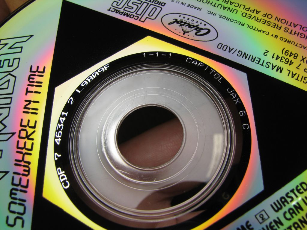 IRON MAIDEN - Somewhere In Time   (1986 EMI 1st press USA) - фото фото фото 3