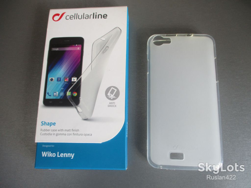 Чехол cellularline для Wiko Lenny Wiko Rainbow Lite - фото фото фото 1