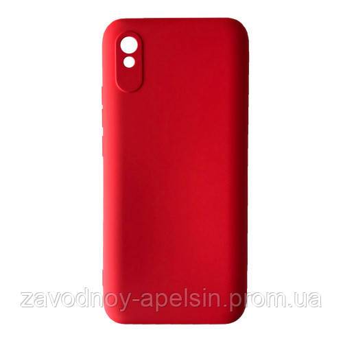 Xiaomi Redmi 9A Cиликоновый чехол Colorful (красный) - фото фото фото 0
