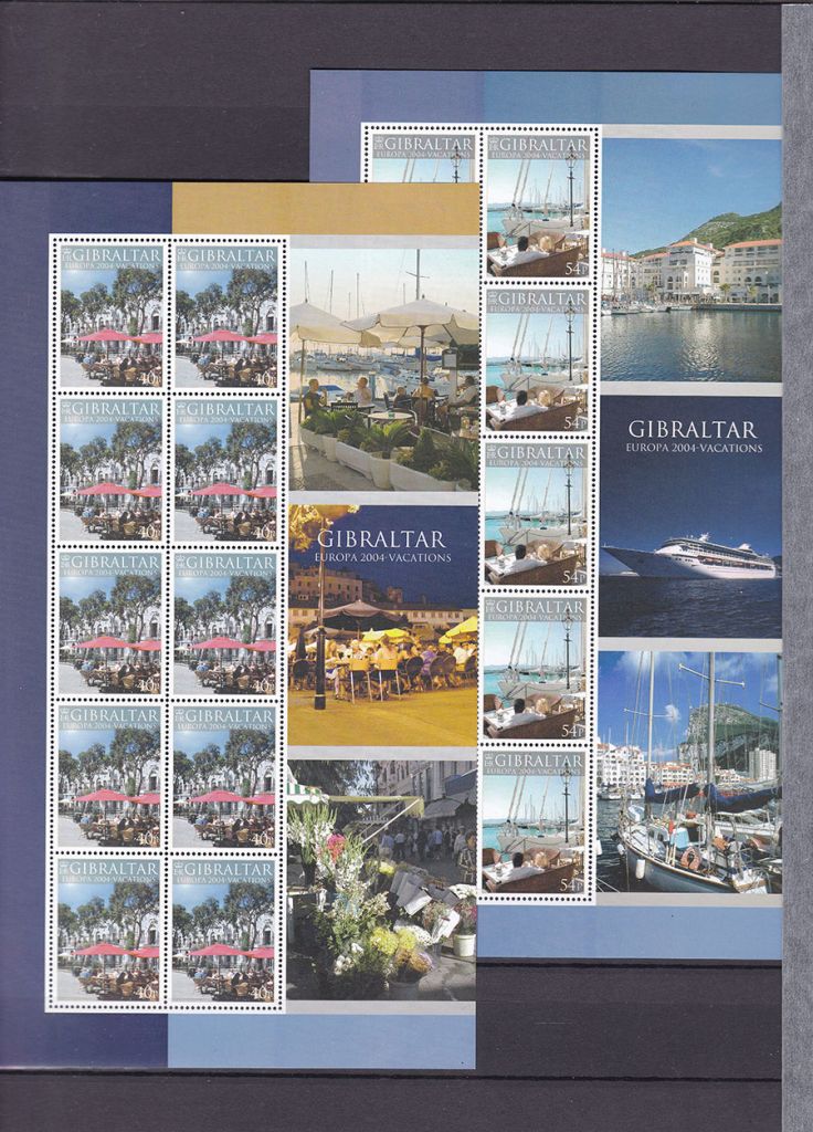 Фауна  Гибралтар 2004 г MNH - 2а скана - 4 м.л. - фото фото фото 1