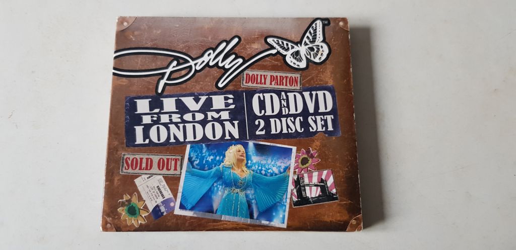 Dolly Parton Live From London CD/DVD фірмовий - фото фото фото 0