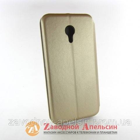 Чехол книжка Meizu M3 Note Aspor Case gold - фото фото фото 1