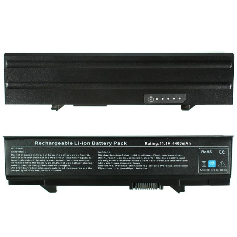Батарея для ноутбука DELL KM742 (Latitude: E5400, E5410, E5500, E5510) 11.1V 4400mAh Black - фото фото фото 0
