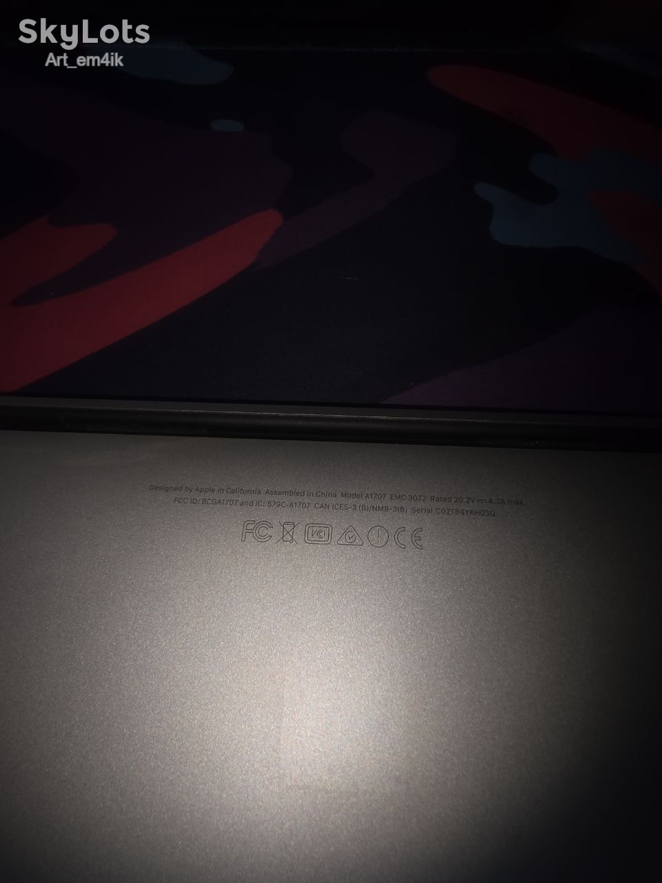 Ноутбук Apple MacBook Pro 15" Late 2016 a1707 emc 3072 - фото фото фото 6