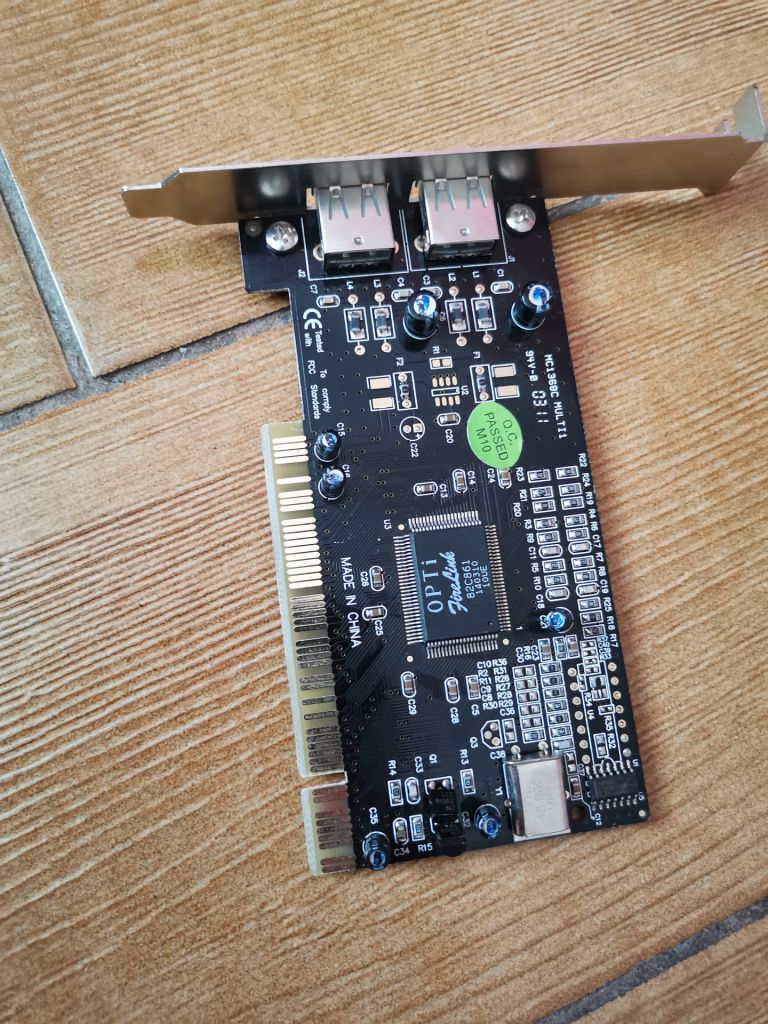 Контролер USB PCI Opti 82C861 - фото фото фото 4