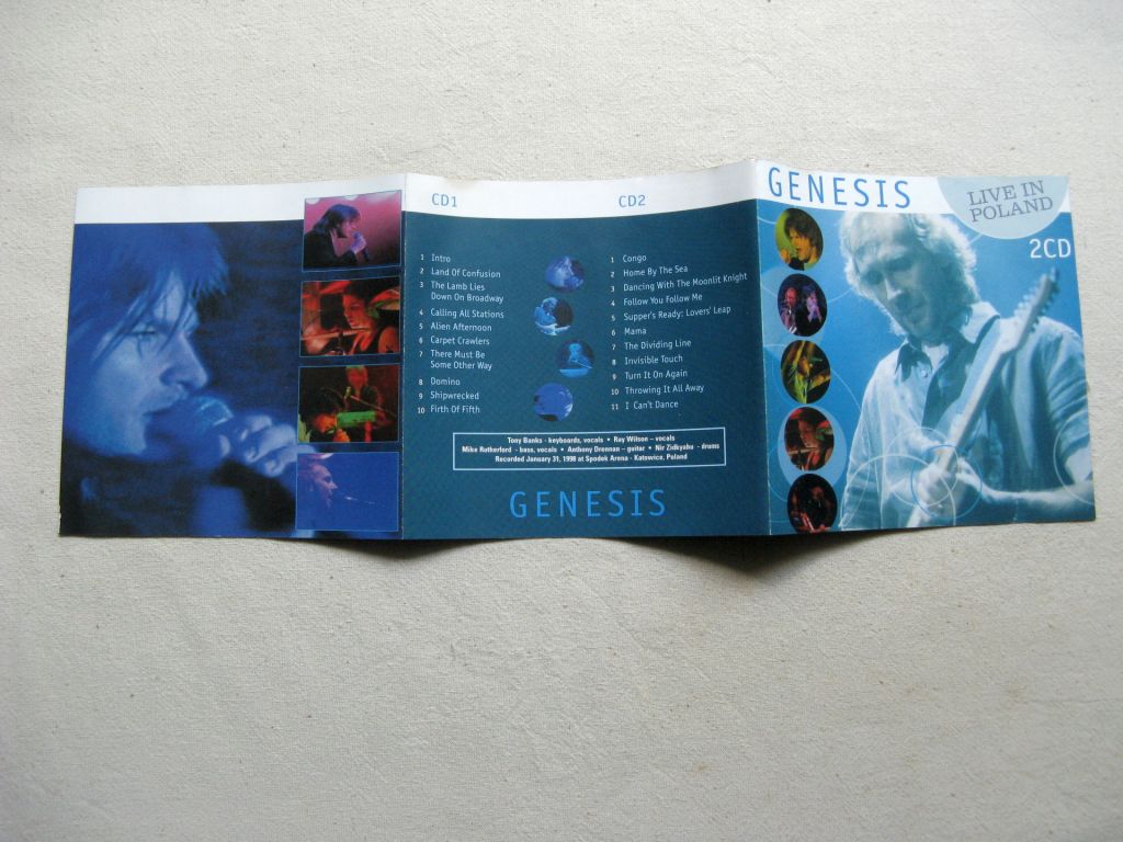 CD Genesis. Live in Poland. 2CD. 1998. - фото фото фото 4