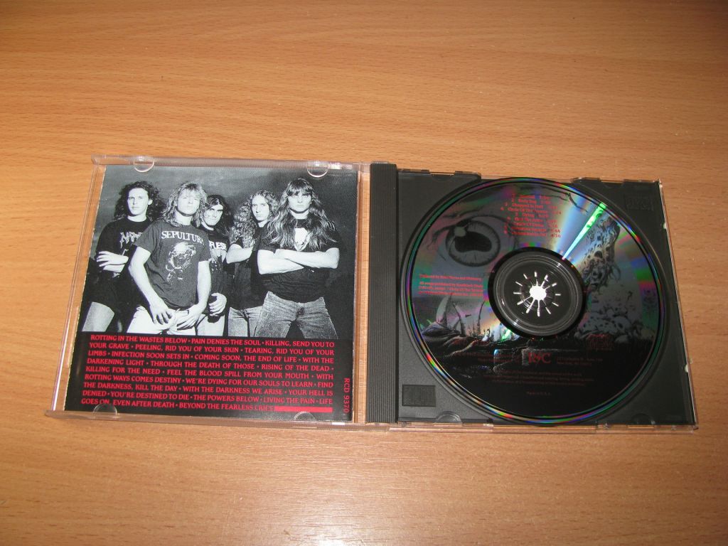 OBITUARY - Cause Of Death   (1990 Roadracer 1st press,USA) - фото фото фото 1