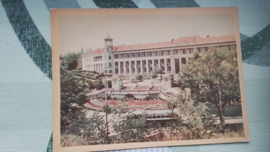 Открытка Одесса Санаторий Молдова 1966 год - фото фото фото 0