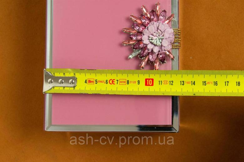 Скринька, для, прикрас, скло, Pink, Glass - фото фото фото 7