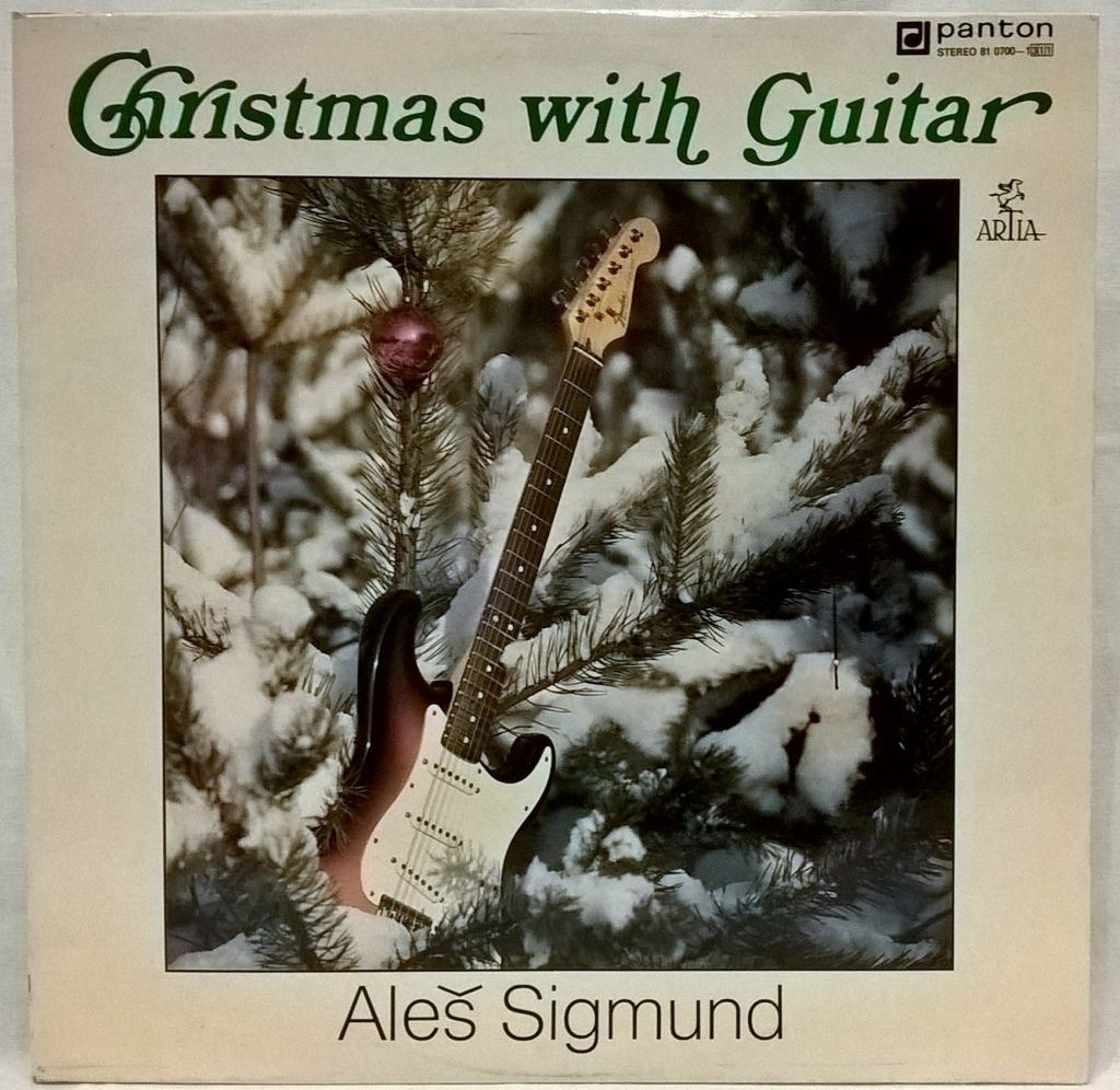 Ales Sigmund ‎– Christmas With Guitar - 1986.   (LP). 12. Vinyl. Пластинка. Czechoslovakia. - фото фото фото 0