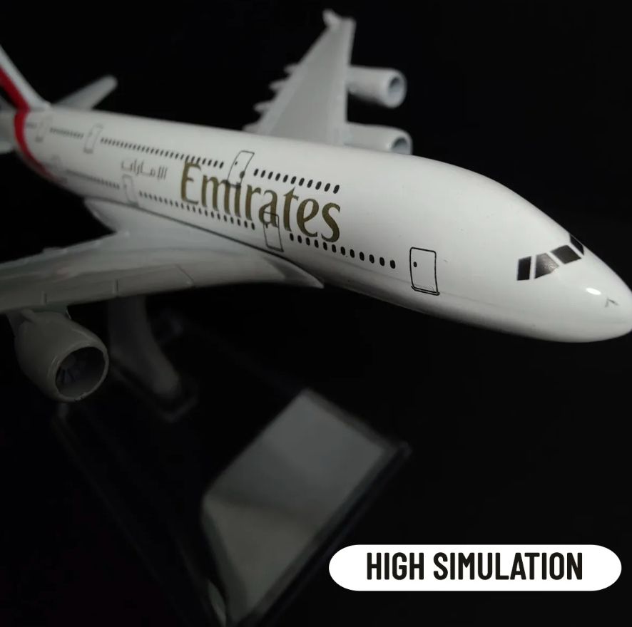 Металева копія літака Emirates Airlines - фото фото фото 4