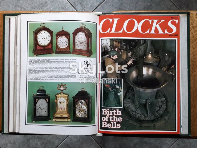 Підшивка журналів CLOCKS / London 1979 - фото фото фото 7