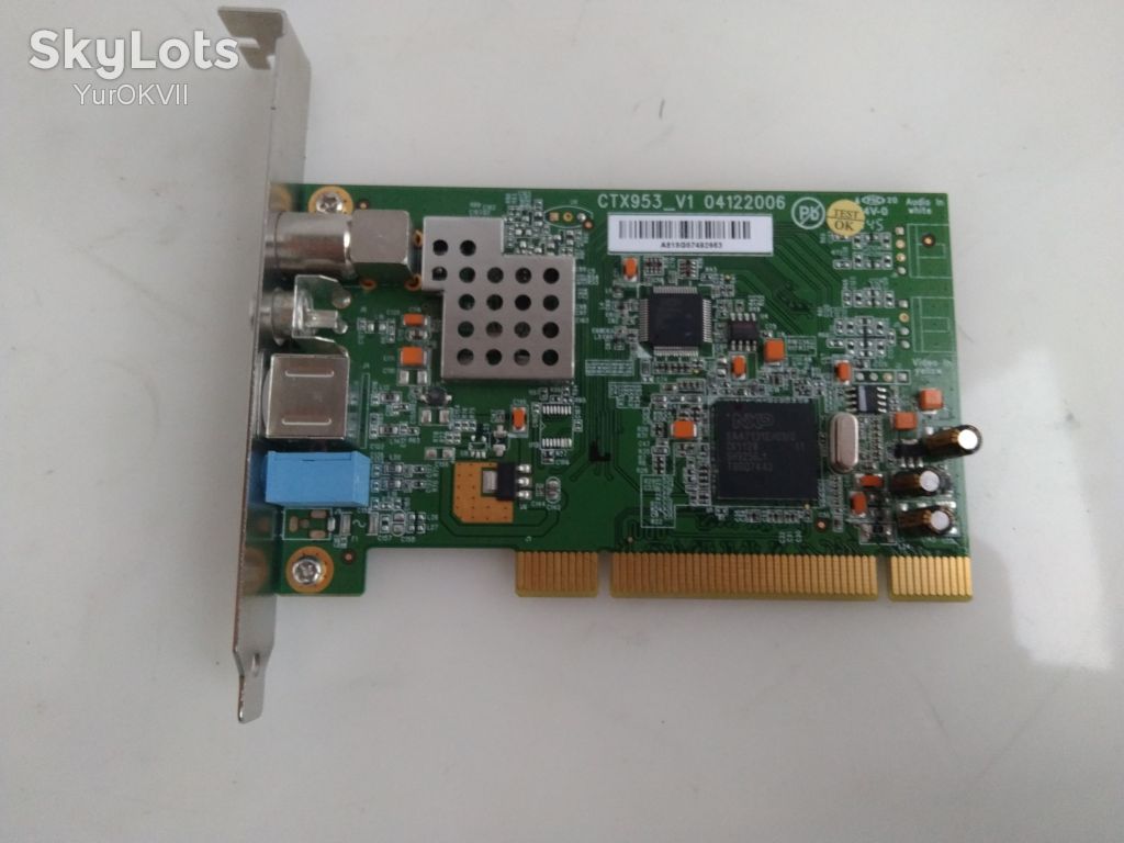 ТВ-тюнер Medion CTX953 TV/DVB-T Combo Card    (PCI)    (№55) - фото фото фото 1