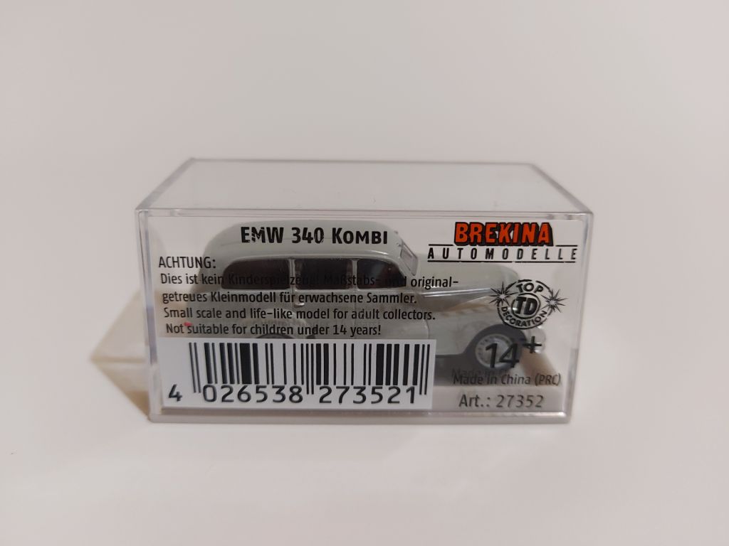 Brekina 1:87 EMW 340 Kombi, grey - фото фото фото 6