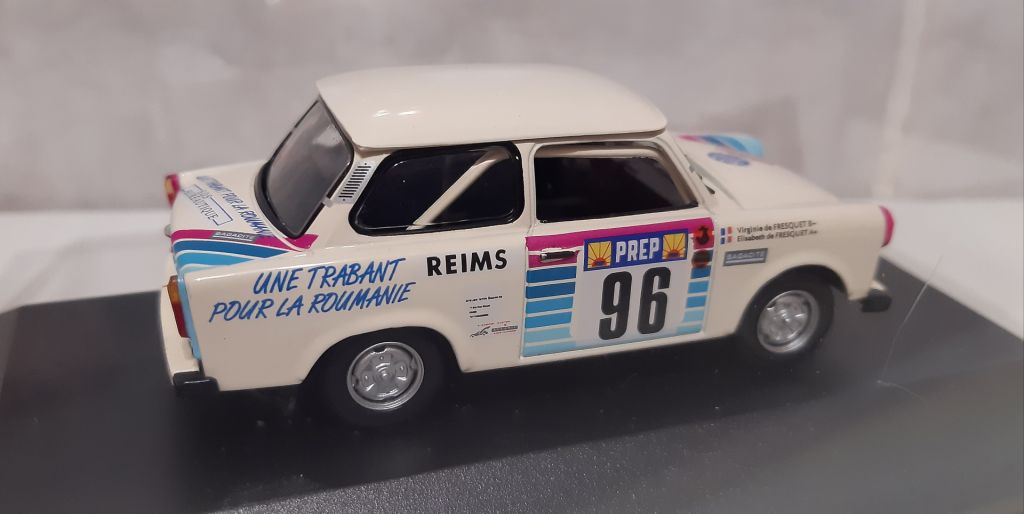 1/43 TRABANT-601 №96 Rally Monte Carlo 1992. IST Models. - фото фото фото 3