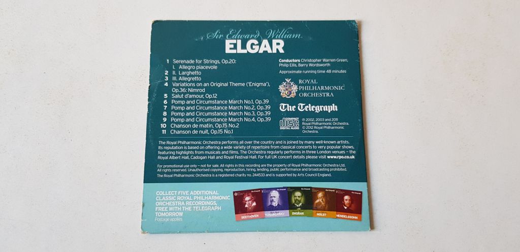 Elgar CD фірмовий - фото фото фото 1