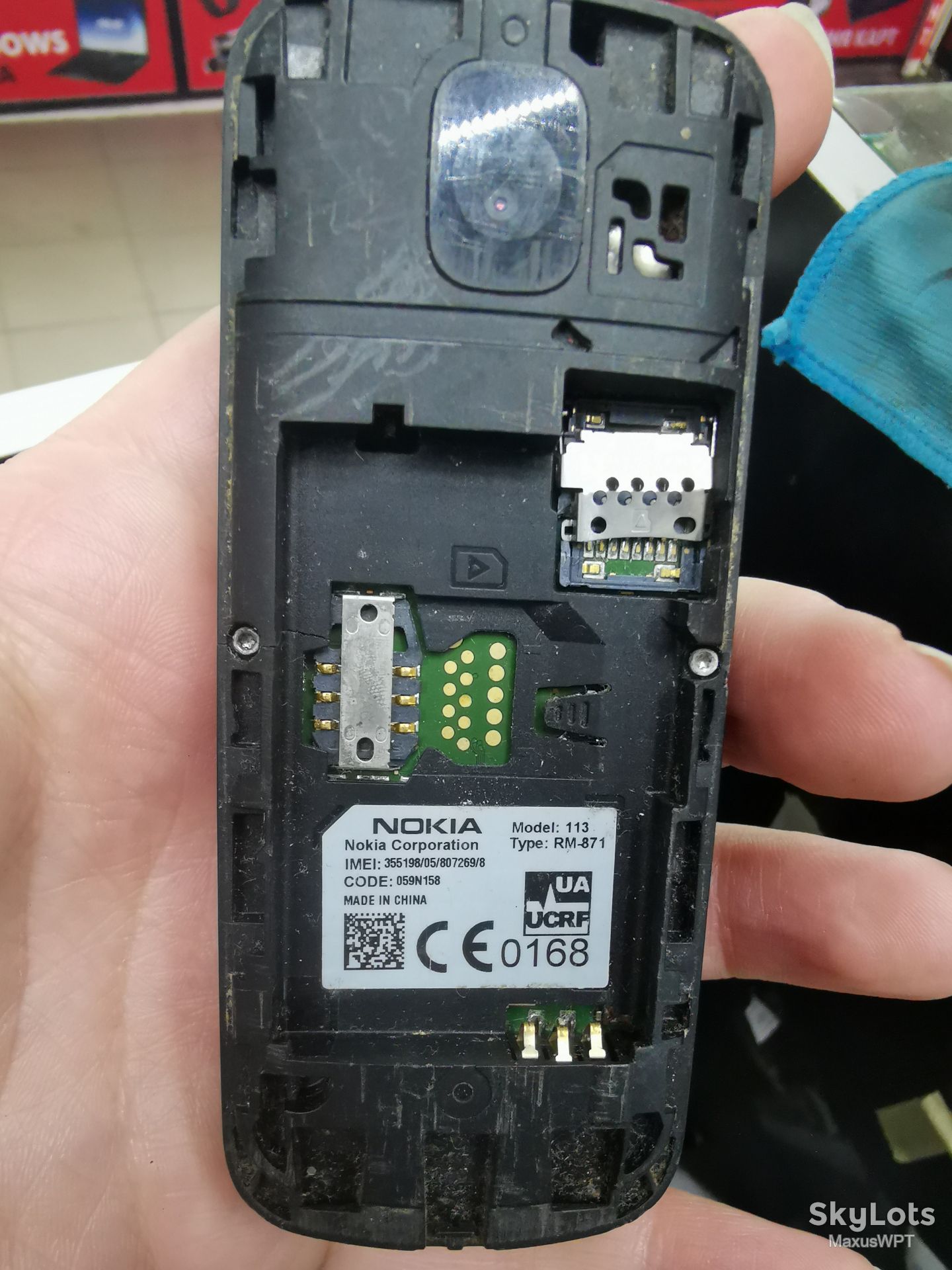 #790 Sklad Nokia 113 black sklad - фото фото фото 3