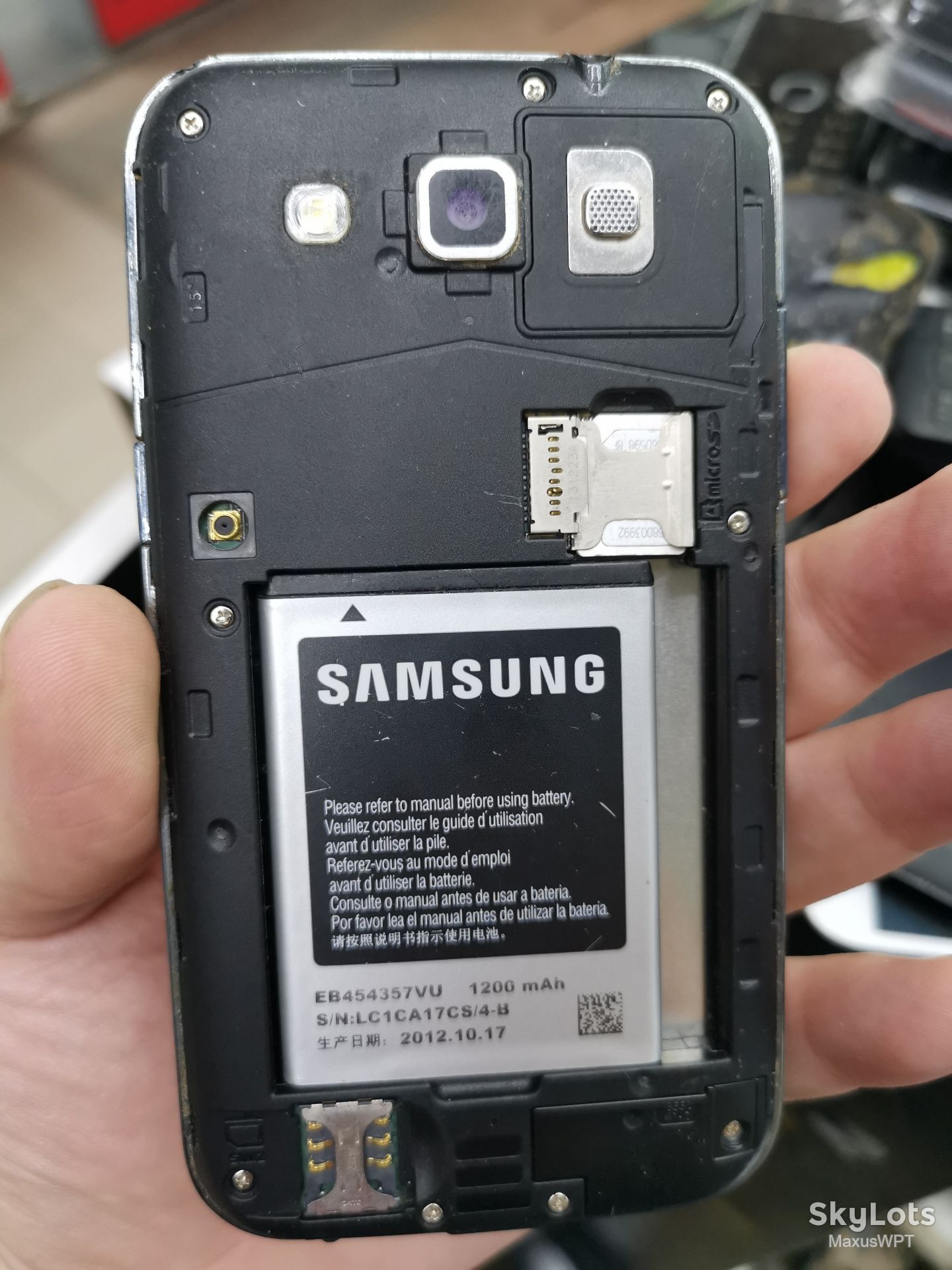 #966 Sklad Samsung i8552 gray - фото фото фото 1