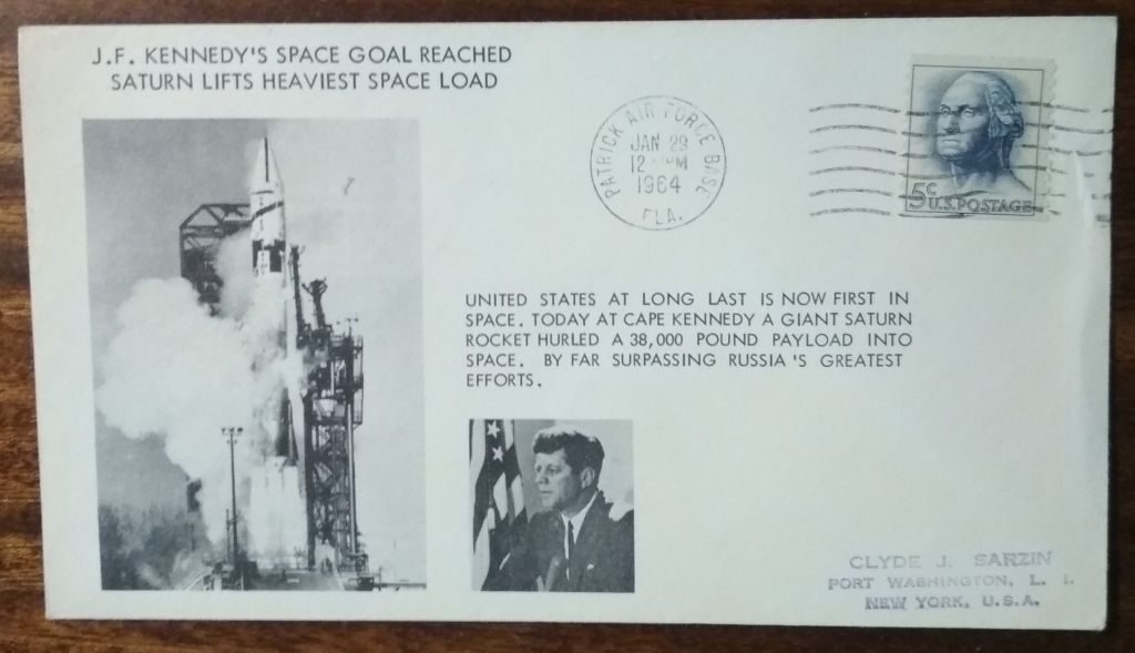 США Кеннеди и запуск космической ракеты Сатурн 1964 - фото фото фото 0
