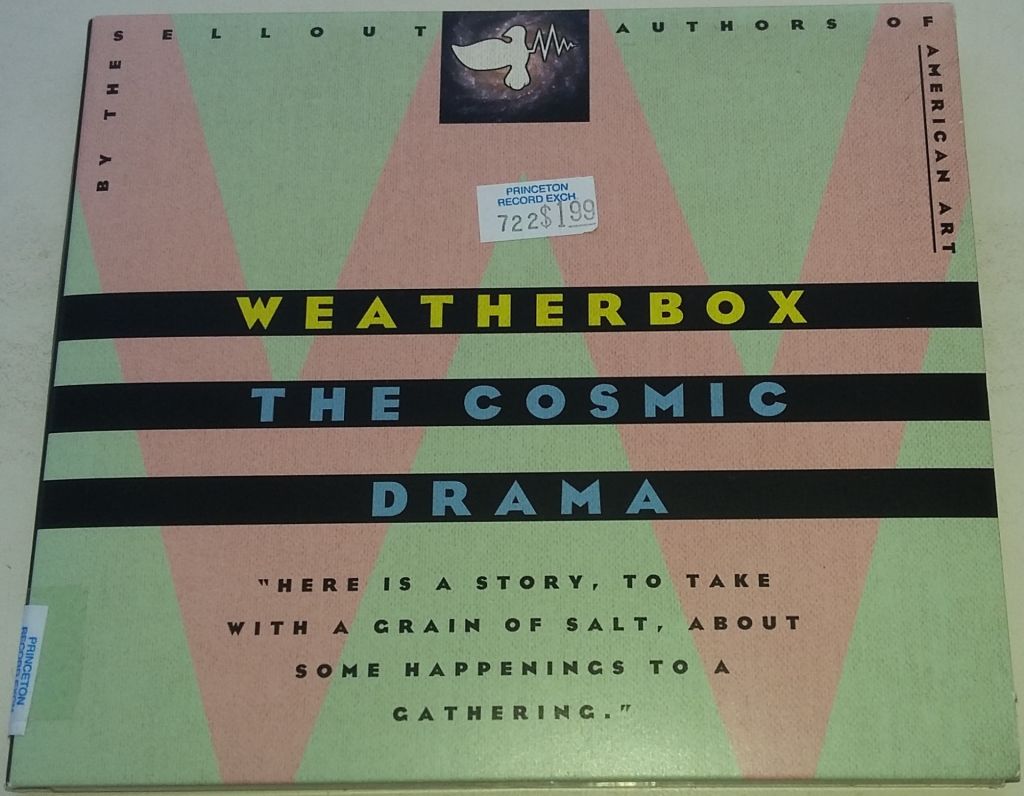 WEATHERBOX The Cosmic Drama CD US - фото фото фото 0