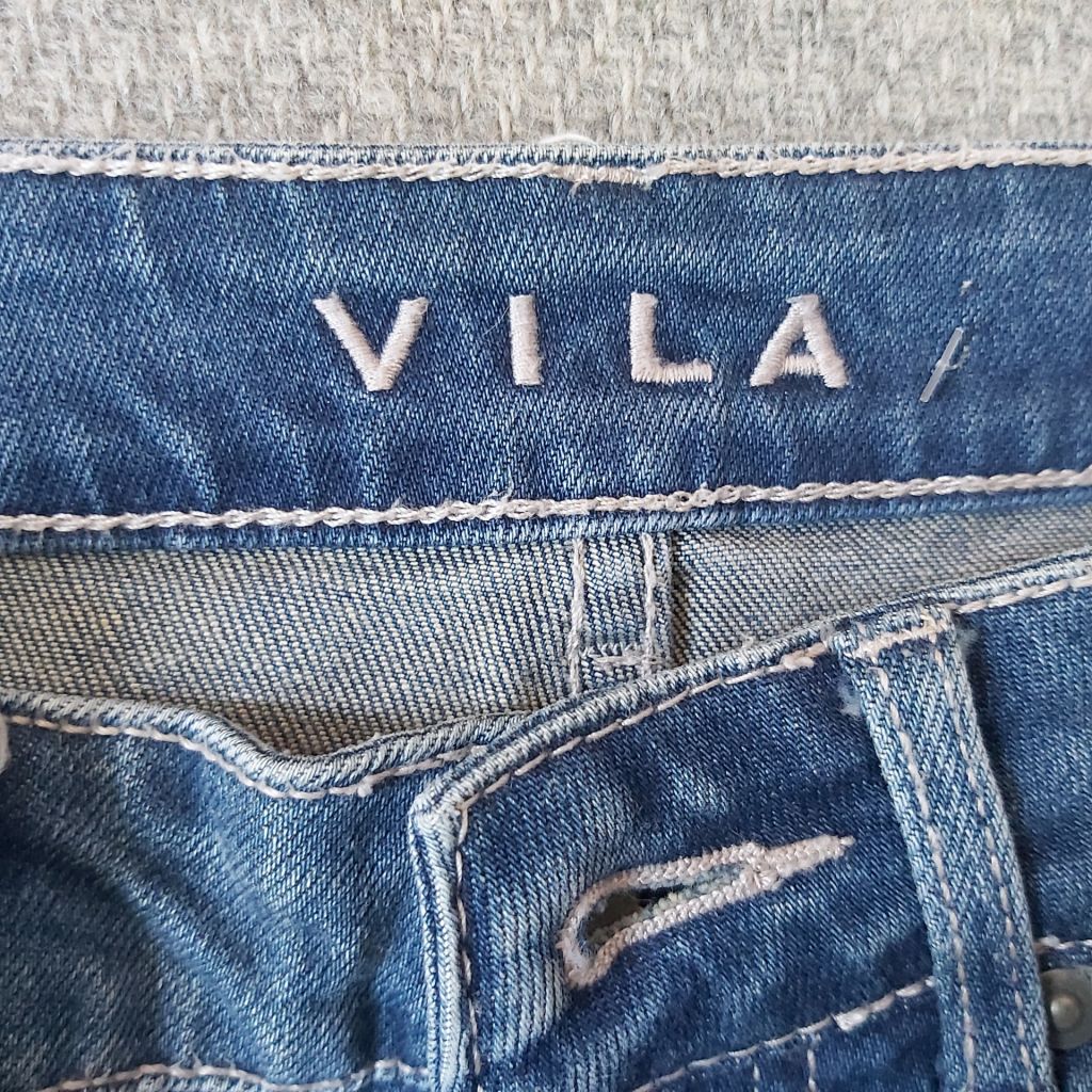 Шорты Синие Vila pS - фото фото фото 1